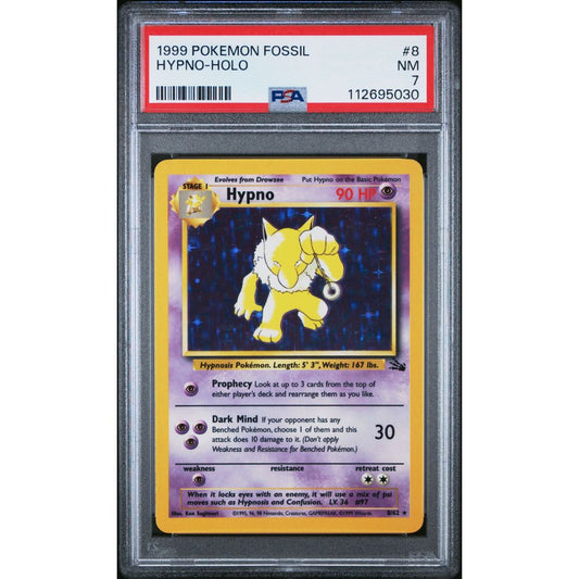 FOSSIL (UNLIMITED) - Hypno #8 PSA 7