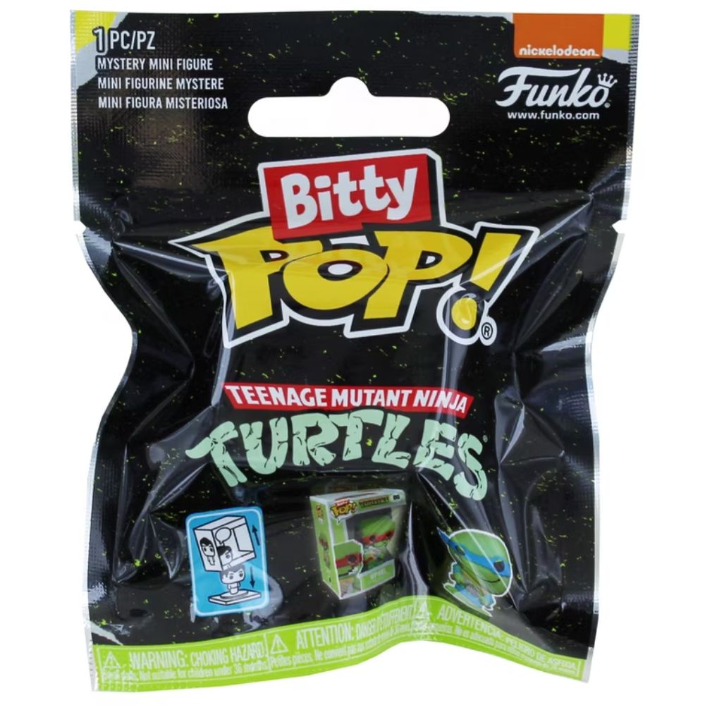 Funko Bitty Pop! Singles: TMNT - Teenage Mutant Ninja Turtles Vinyl Figure Blind Bag [One Random Figure]