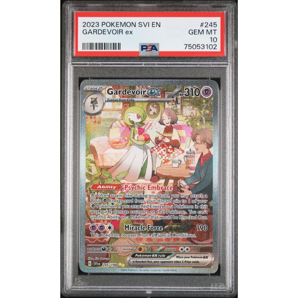 SCARLET & VIOLET BASE - Gardevoir ex #245 PSA 10