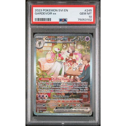 SCARLET & VIOLET BASE - Gardevoir ex #245 PSA 10