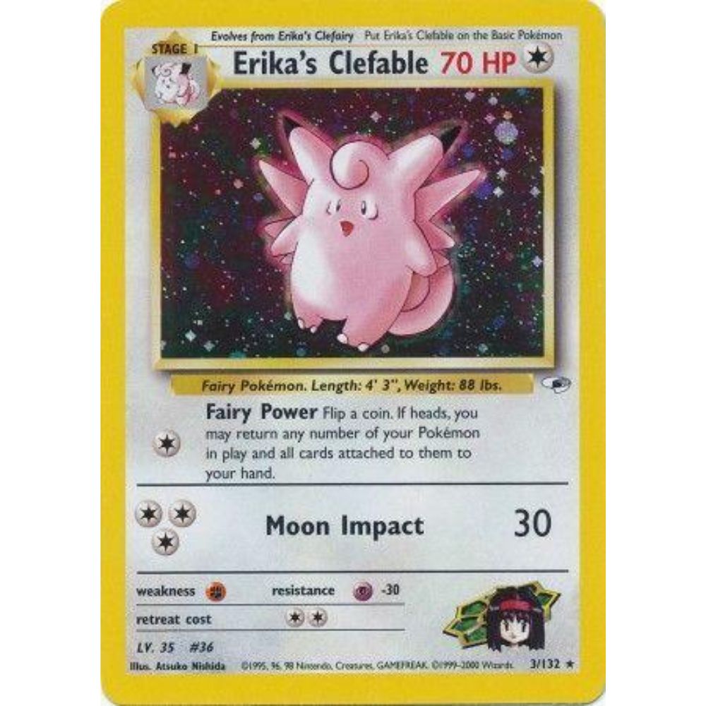 Erika's Clefable 003/132 (Gym Heroes)