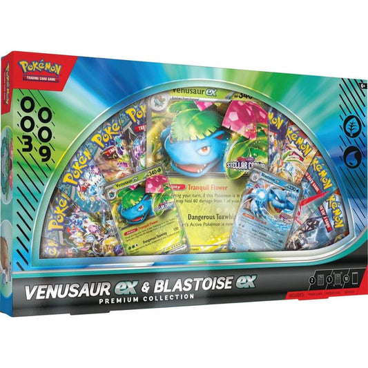 [LOCAL PICKUP ONLY!] Venusaur ex & Blastoise ex Premium Collection