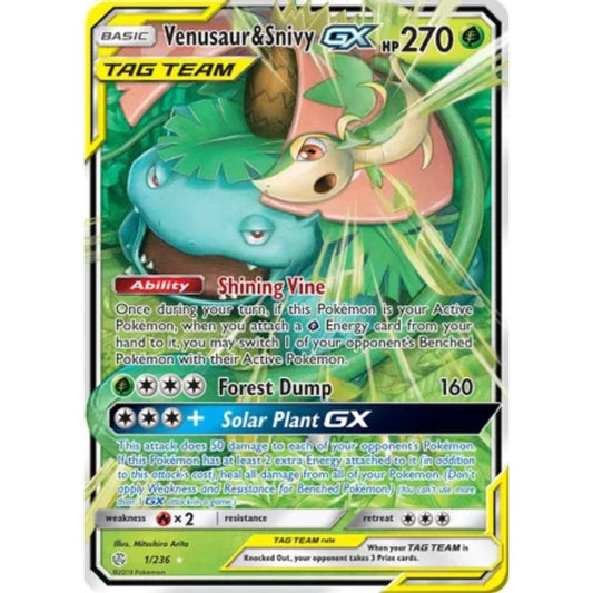 Venusaur & Snivy GX 1/236 (CE)