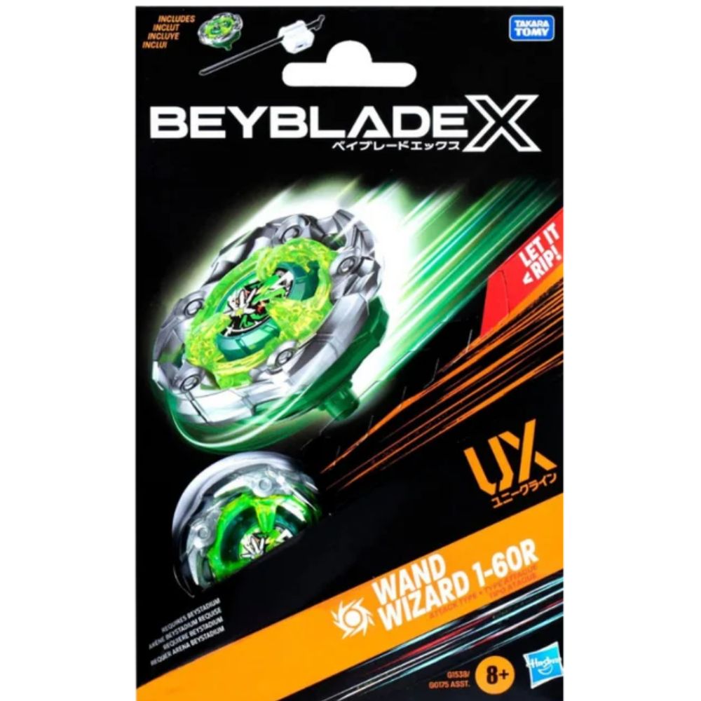 HASBRO Wand Wizard 1-60R Beyblade X Starter Set