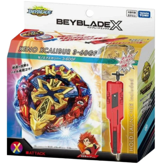 Takara Tomy Beyblade X BXG-13 Xeno Xcalibur Starter