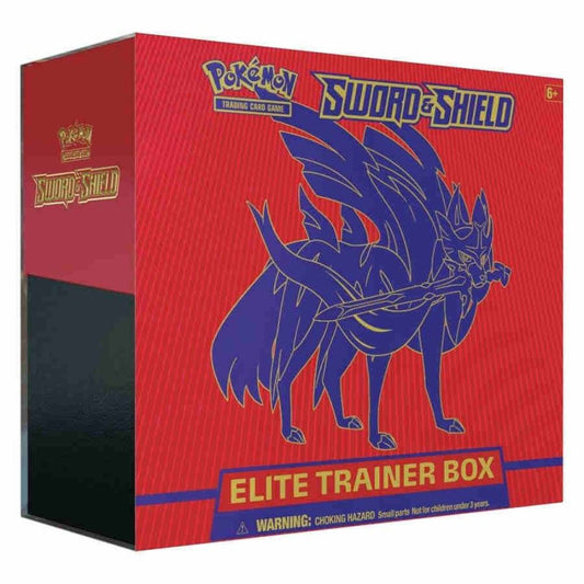[LOCAL PICKUP ONLY] Sword & Shield Elite Trainer Box [Zacian]