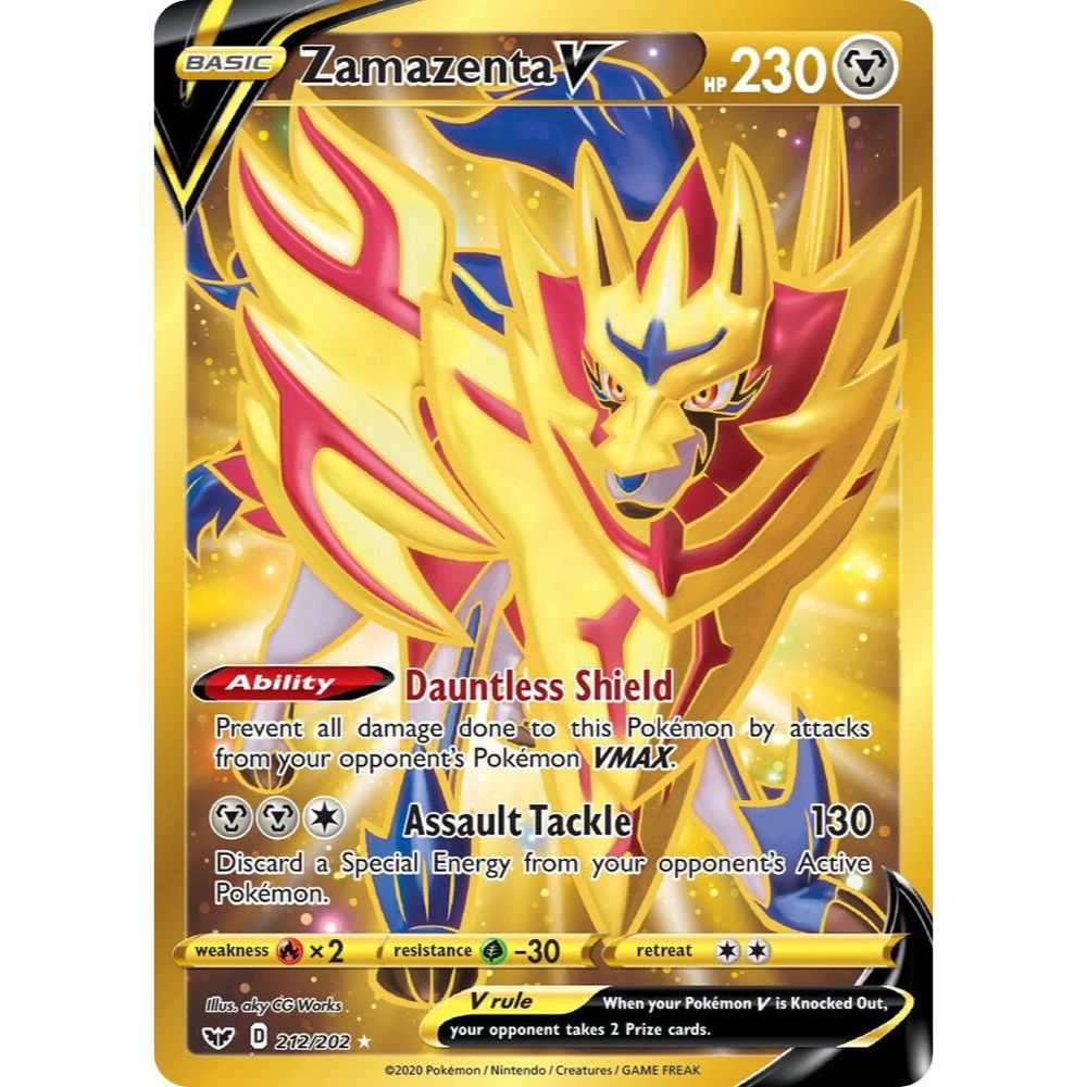 Zamazenta V 212/202 (SWSH01)