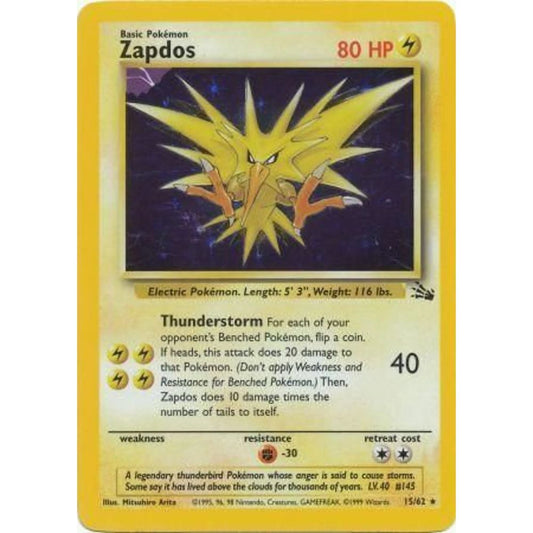 Zapdos 15/62 (FO) Unlimited