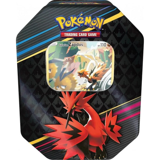 Crown Zenith Tin [Galarian Zapdos] (International Version) - Crown Zenith (CRZ)
