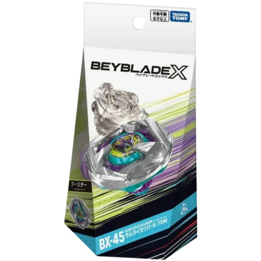 Takara Tomy Beyblade X BX-45 Samurai Calibur 6-70M