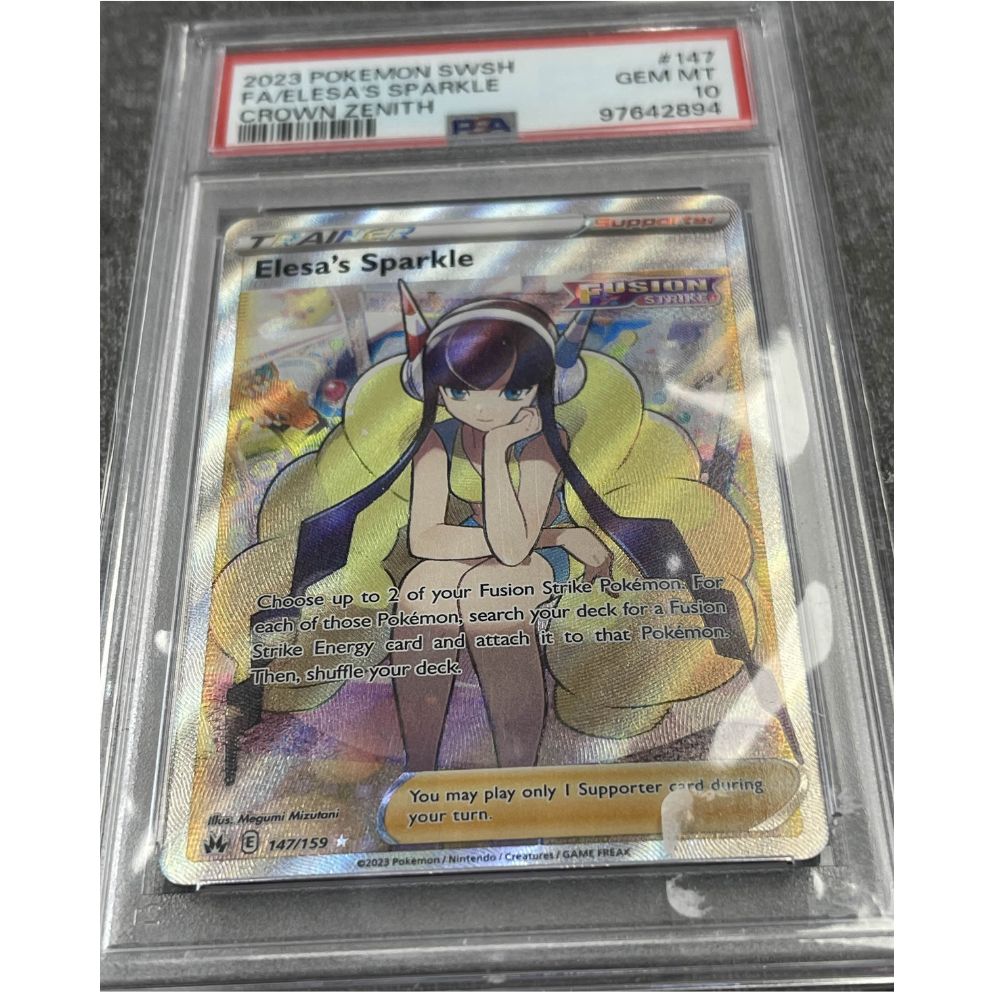 CROWN ZENITH - Elesa's Sparkle 147/159 PSA 10