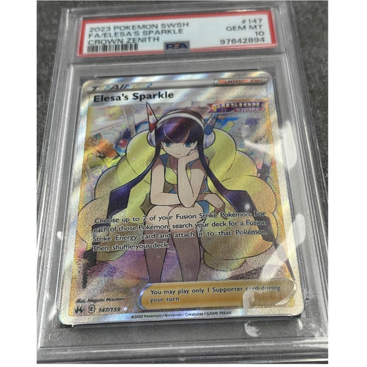 CROWN ZENITH - Elesa's Sparkle 147/159 PSA 10