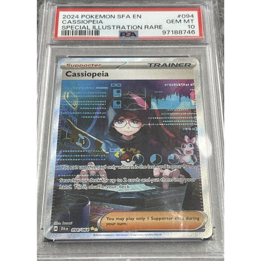 SHROUDED FABLE - Cassiopeia 94/64 PSA 10