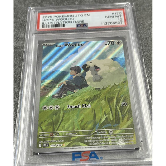 JOURNEY TOGETHER - Hop's Wooloo 170/159 PSA 10