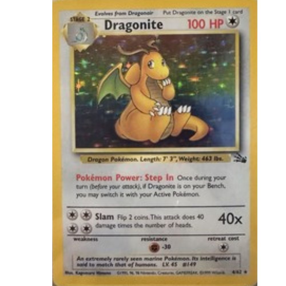Dragonite 4/62 (Fossil)