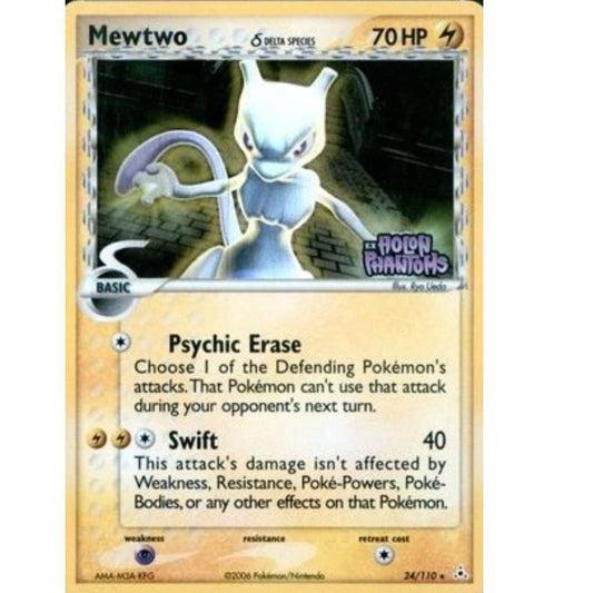 Mewtwo 24/110 (Holon Phantoms)