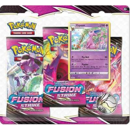 [LOCAL PICKUP ONLY!] Fusion Strike 3 Pack Blister [Espeon]